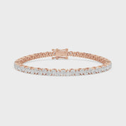 Leah Pear Shape Tennis Bracelet