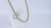 Tennis Necklaces Bezel Set In Lab Created Moissanite
