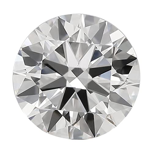 IGI Certified Laser Inscribed Loose Round Lab Grown Diamond (1.01ct, VVS2, H)